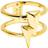Kendra Scott Bolt Double Band Ring - Gold