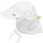 Green Sprouts Flap Sun Protection Hat - White (29831462879292)