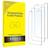JeTech jetech screen protector for iphone 12 mini 5.4-inch, tempered glass film, 3-pack