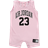 Nike Infant Jordan Jersey Romper - Pink Foam/Black (656169-A9)
