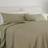 Home Collection Checkered Bed Sheet Green (243.84x205.74cm)