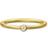 Julie Sandlau Finesse Ring - Gold/Transparent