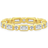 Julie Sandlau Sophia Ring - Gold/Transparent