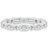 Julie Sandlau Sophia Ring - Silver/Transparent