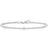Julie Sandlau Finesse Bracelet - Silver/Transparent