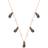 Swarovski Naughty Choker Necklace - Rose Gold/Black/Transparent