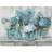 Trademark Fine Art Hydrangeas in Glass Jar Framed Art 48.3x35.6cm
