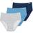 Jockey Elance Hipster Panty Set 3-pack - Deep Blue Heather/Deep Blue Dot/Sea Blue Denim