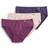 Jockey Elance Hipster Panty Set 3-pack - Oatmeal Heather/Boysenberry Heather/Perfect Purple Heather