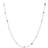 Pernille Corydon Rainbow Necklace - Silver/Tourmaline/Peridot/Aquamarine/Amethyst/Calcite