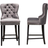Baxton Studio Howell Bar Stool 106.9cm 2pcs