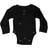 L'ovedbaby Organic Kimono Bodysuit - Black (OR339blk)