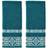 SKL Home Vern Yip Lanterns Guest Towel Green (66.04x40.64cm)