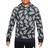 Nike Boy's Sportswear Allover Print Futura Pullover Hoodie - Dark Smoke Grey/Green Strike (DJ5508-070)