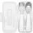 OXO On-the-Go Fork & Spoon Set