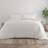 Garment Washed Solid 3-pack Duvet Cover White (284.48x248.92cm)