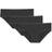 Champion Women's Microfiber Hipster 3-pack - Black