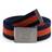 Eagles Wings Auburn Tigers Fabric Belt - Navy Blue