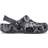 Crocs Kid's Classic Camo Clog - Black/Grey