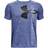 Under Armour Kid's Tech Split Logo Hybrid SS T-shirt - Royal/Black (1363279-400)