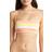 L*Space Rebel Stripe Bikini Top - Cream/Lemon Drop/Tangy