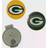 Team Effort Green Bay Packers Hat Clip and Ball Markers Set