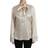 Dolce & Gabbana DG Sleeve Top Queen Silk Satin Blouse IT40