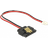 DeLock kabel Power 2 pin hun til SATA 15 pin receptacle (5 V) metal