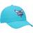 '47 Charlotte Hornets Miata Clean Up Logo Adjustable Hat Women - Teal