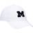 '47 Michigan Wolverines Miata Clean Up Logo Adjustable Hat Women - White