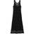 Theory Tissage Open Knit Lace Midi Dress - Jet Black