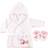 Luvable Friends Bath Robe with Slippers - Pink Fish