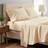 Pointehaven 175 GSM Bed Sheet Yellow (254x213.36cm)
