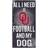 Fan Creations Oklahoma Sooners Football & My Dog Sign Board