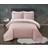 Truly Calm Antimicrobial Bedspread Pink (259.08x175.26cm)