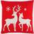 Safavieh Mitzi Complete Decoration Pillows Red, White (45.72x45.72cm)