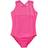 Rainbeau Moves Girl's Strappy Cami Leotard - Pink Bright