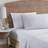 Tommy Bahama Starfish Treasure Bed Sheet White (259.08x228.6cm)