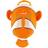 Littlelife Clownfish Animal Backpack