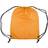 Shugon Stafford Plain Drawstring Tote Bag 2-pack - Orange