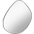 LaForma Anera Väggspegel