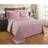 Better trends Jullian Bedspread Pink (279.4x243.84cm)