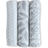 Ely's & Co. Cotton Muslin Swaddle Blankets I Classic Grey Combo