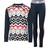 Helly Hansen Jr Graphic Lifa Active Set -Navy (48178-598)