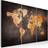 Arkiio Chestnut World Map 90x60 Tavla