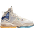 Nike LeBron 19 - Pearl White/Game Royal/Clear Emerald/University Gold