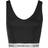 Calvin Klein Milano Jersey Cropped Top - CK Black