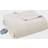 Beautyrest Heated Ribbed Micro Fleece Blankets Beige (228.6x213.36cm)