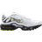 Nike Air Max Plus GS - White/Volt/Football Grey/Blackened Blue