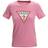 Guess Triangle Logo T-shirt - Pink